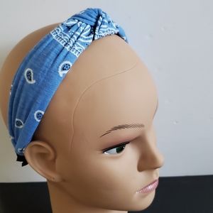 Jersey Knit Top Knot Headband
